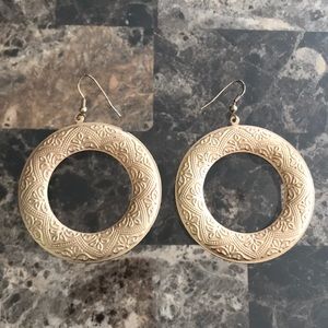 2/$8 Gold Hoop Earrings